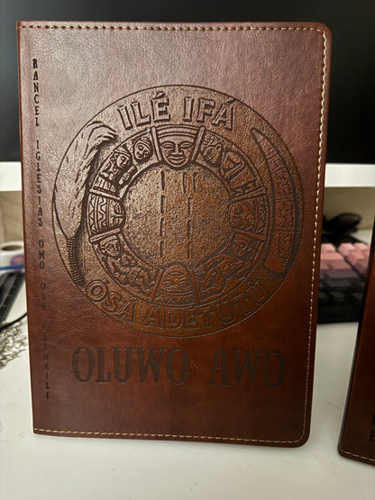 Premium Customized Engraved Leather Journal