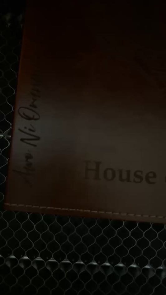 Premium Customized Engraved Leather Journal